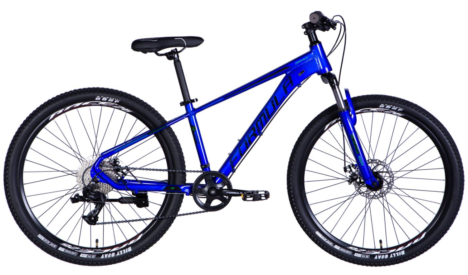 Фотографія Велосипед Formula ZEPHYR 3.0 AM DD 26" розмір XS рама 14" 2024 Синій